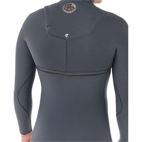2026 Rip Curl E-Bomb 4/3mm Zip Free Våddragt 17MMFS - Til Mænd Iron